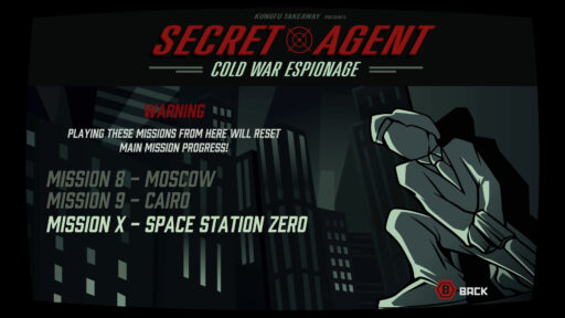 Secret Agent: Cold War Espionage（その10）タイトルアップデート4をクリア＆実績 5,000G
